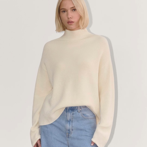 Everlane Cream Women's Sweater - Picture 1 of 2
